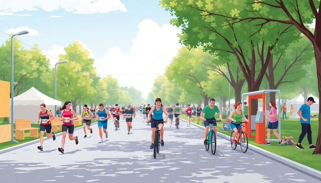 События региона: спортивные соревнования и достижения - иллюстрация