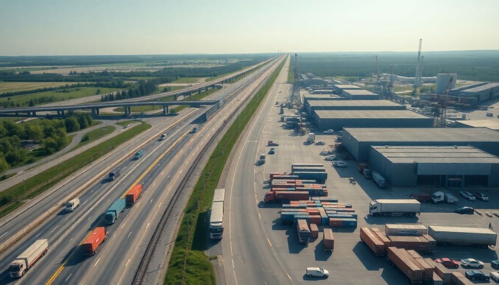 Экономика региона: транспортная инфраструктура - иллюстрация