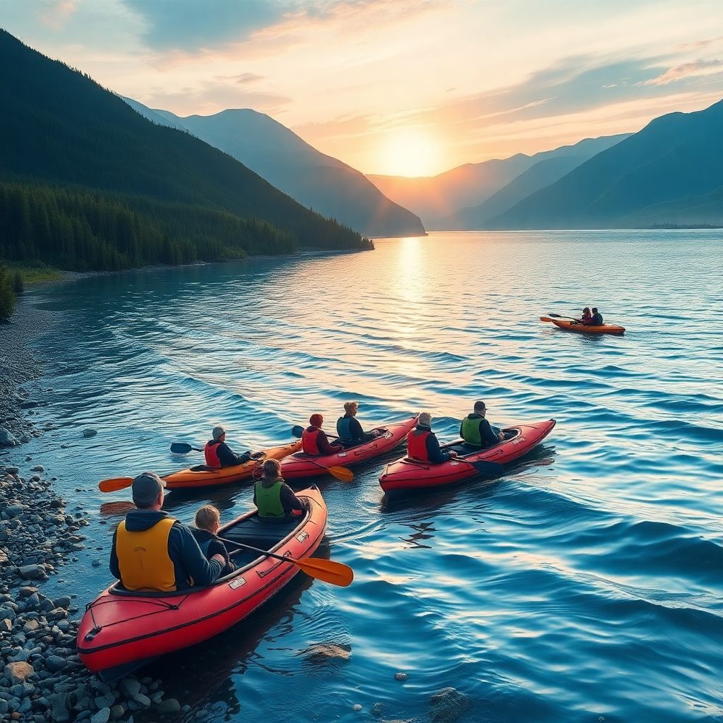 Туризм Прибайкалья: маршруты водного похода и сплавы на байдарках по Байкалу