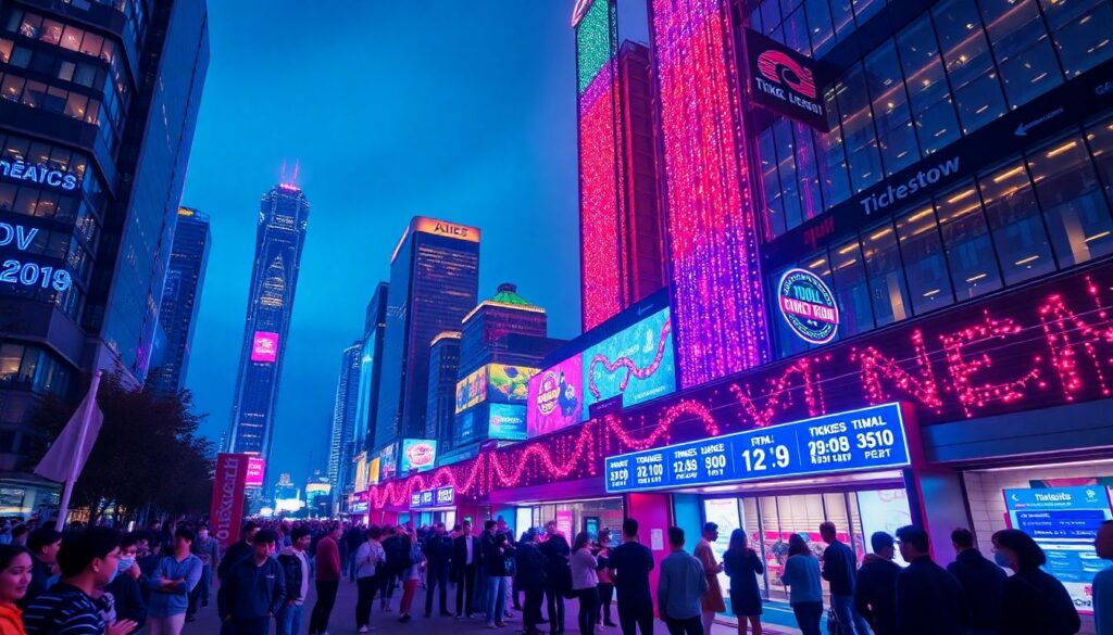 События региона: городские ночники и световые шоу - иллюстрация