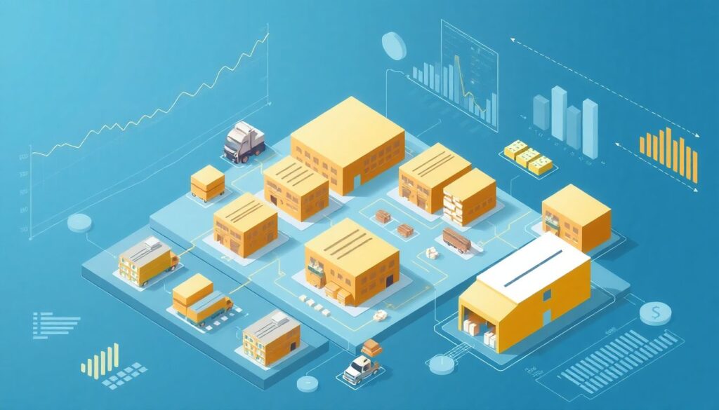 Экономика региона: логистика и складские площади - иллюстрация