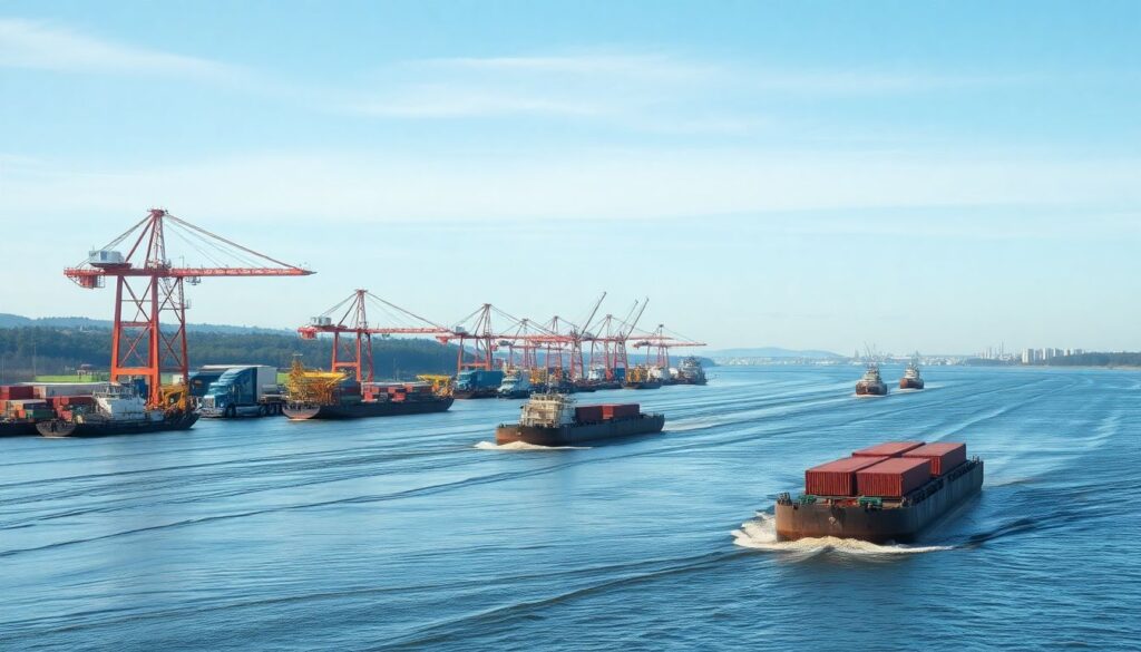 Новости региона: развитие водного транспорта по Ангаре - иллюстрация