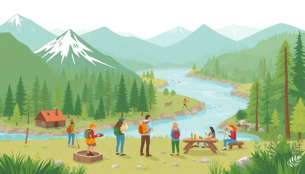 Туризм региона: природные заповедники и образовательные маршруты - иллюстрация