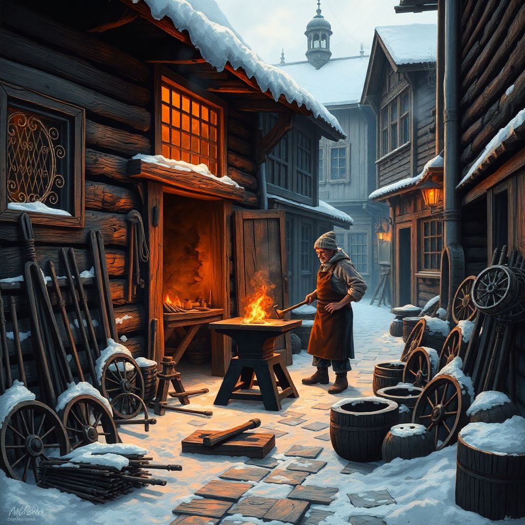 Краеведческие очерки: старые кузни и ремесла Иркутска в истории города