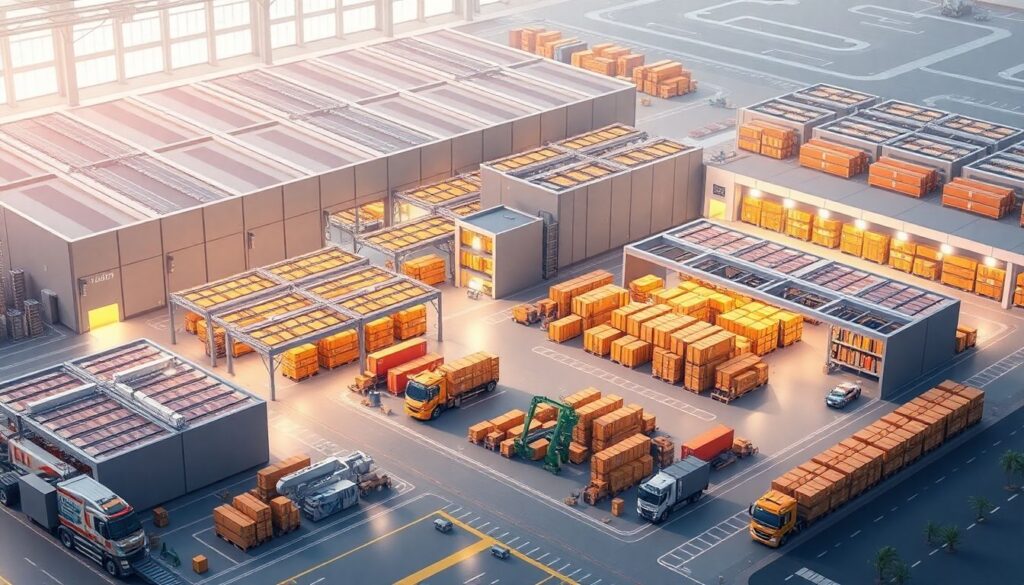 Экономика региона: транспортная логистика и складские площади - иллюстрация