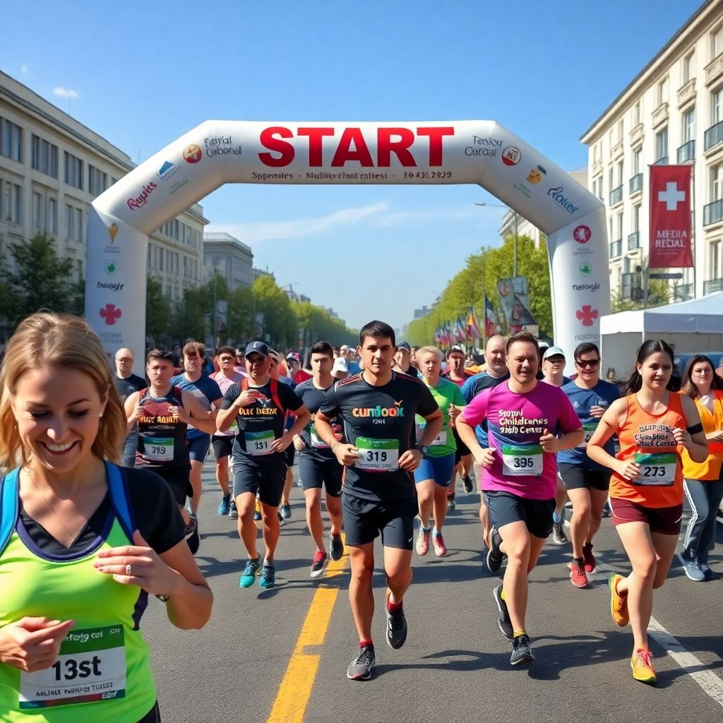 События региона: благотворительные забеги и спортивные марафоны для всех