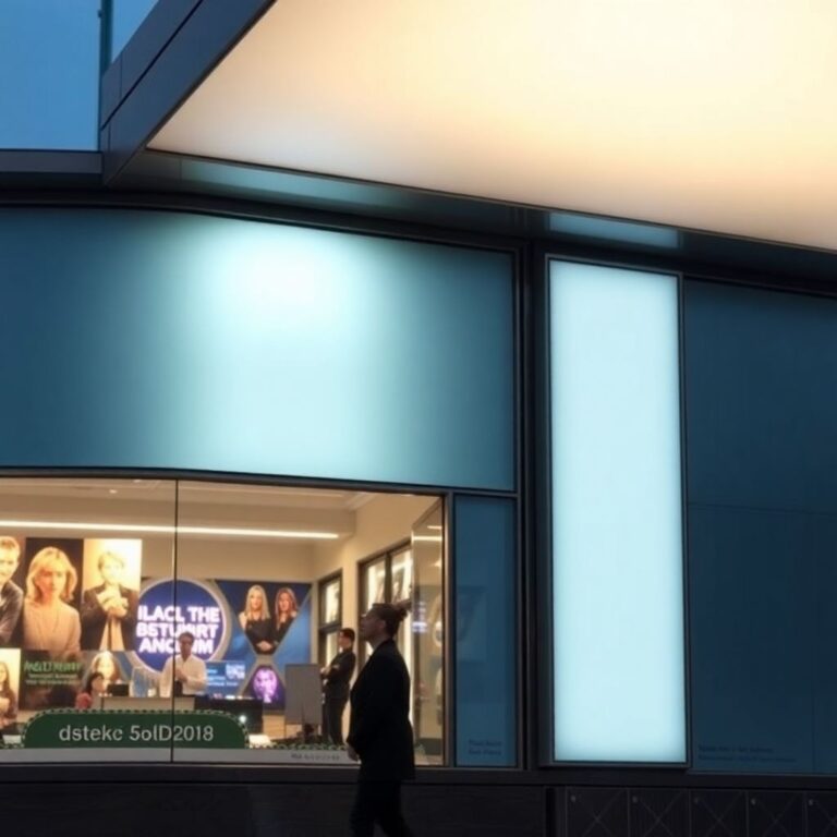 Заказать светодиодную вывеску для бизнеса легко