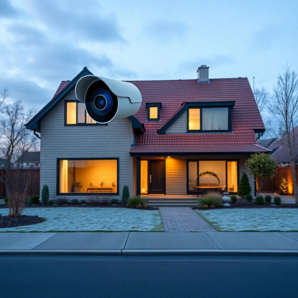 Уличные камеры для видеонаблюдения дома обеспечат безопасность