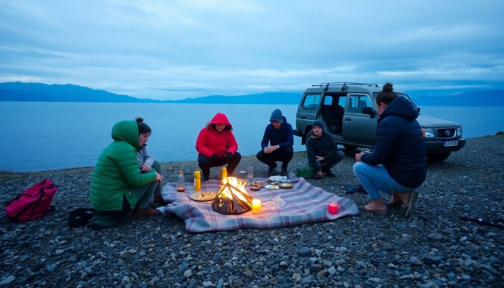 Туризм Прибайкалья: пикники на берегах и водопады - иллюстрация