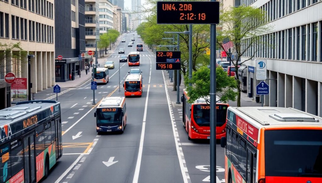 События региона: городской транспорт без пробок - иллюстрация