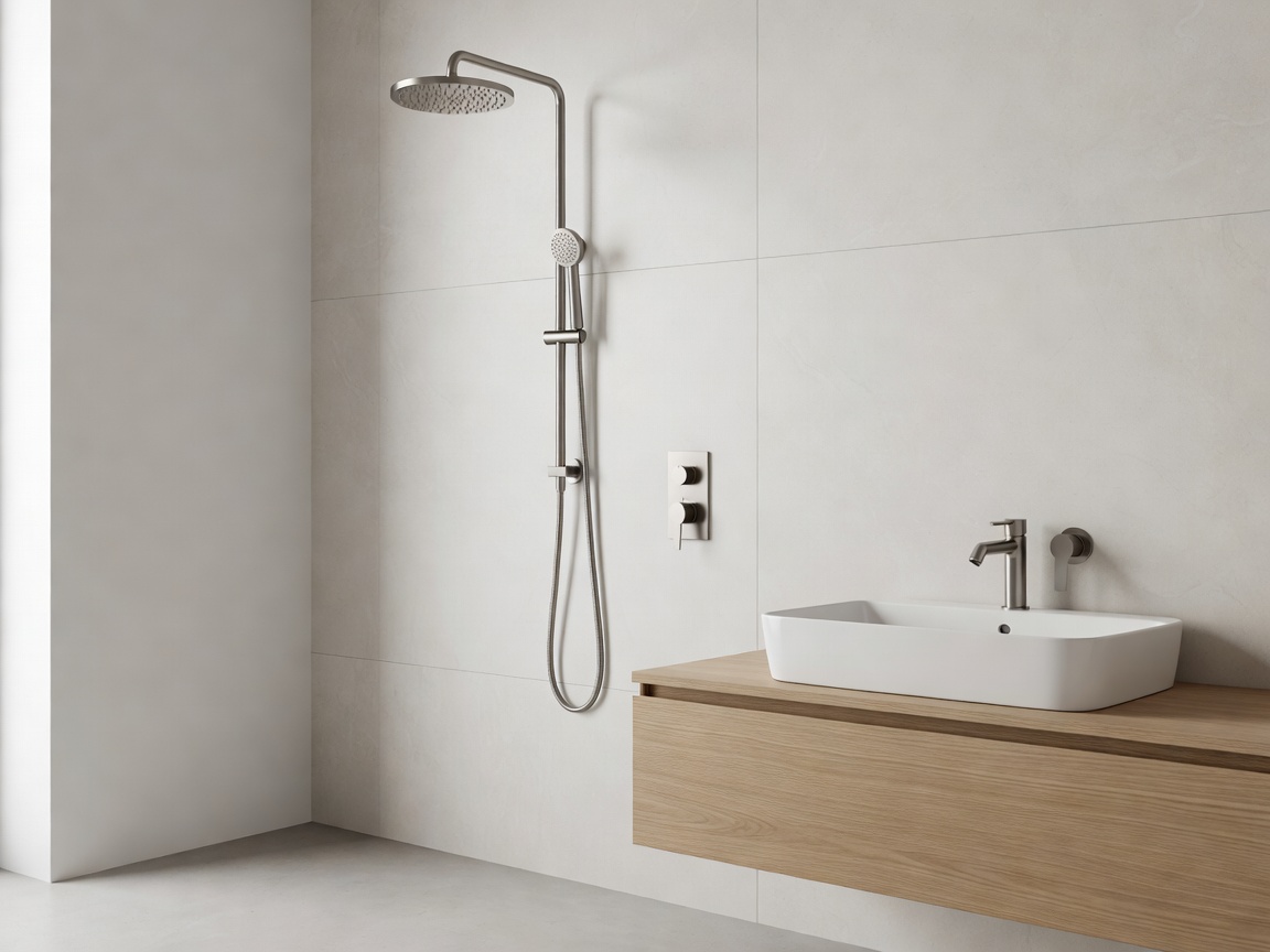 Ванная комната будущего с сантехникой Hansgrohe